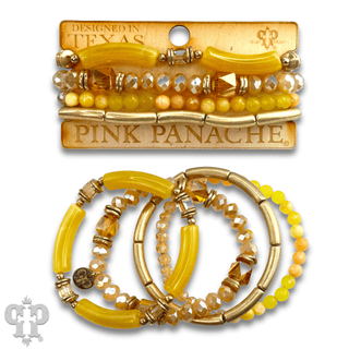 Bamboo tube bracelet set, last call - Boutique Bella BellaBracelets