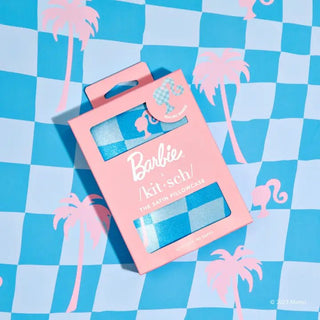 Barbie x Kitsch Satin Pillowcase-Malibu Barbie - Boutique Bella BellaPillowcase