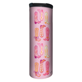 Barista Stainless Steel Tumbler - Cowgirl Boots 17 oz. - Boutique Bella BellaTumbler