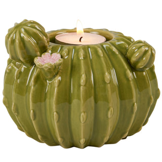Barrel Cactus Candle Holder - Boutique Bella BellaCandle Holder