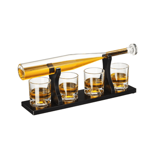 Baseball Bat Whiskey Decanter Premium Barware Gift Elegant Drinkware Collection - Boutique Bella BellaDecanter Sets