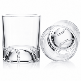 Baseball Whiskey Glass 12OZ Single Whiskey Glass By Perfect For Any Occasion Basebal - Boutique Bella Bella