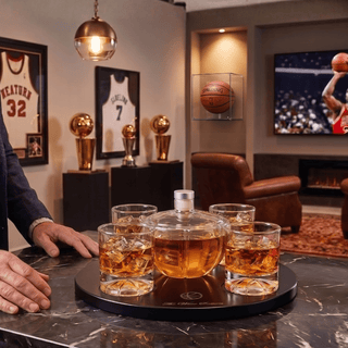 Basketball Decanter Set Premium Barware Gift Elegant Drinkware Collection - Boutique Bella BellaDecanter Sets