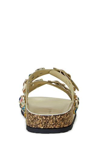 BAYLEAVES - GOLD FLAT SANDAL - Boutique Bella BellaSandal