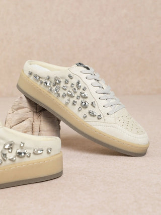 Aloka - Crystal Mule Sneaker