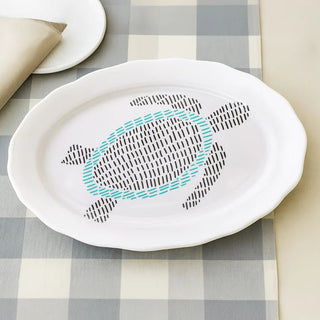 Beach 20" Melamine Serving Tray - Boutique Bella BellaServing Platter