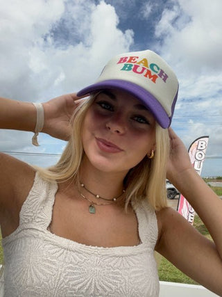 Beach Bum Trucker Hat - Boutique Bella Bellatrucker hat