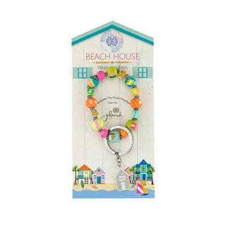 Beach House Wrist Keychain - Boutique Bella BellaKeychain