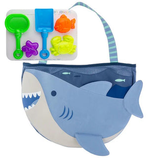 Beach Tote with Sand Toys - Shark - Boutique Bella Bellabeach bag