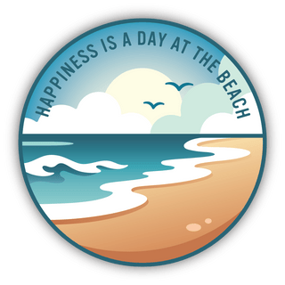 Beach Vinyl Stickers II - Boutique Bella BellaVinyl Sticker