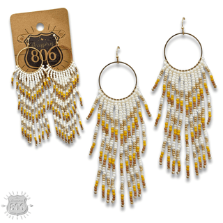 Bead fringe earring - LC - Boutique Bella BellaEarrings