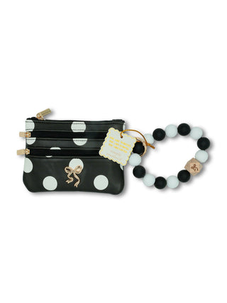 Beaded Bangle with Wallet - Boutique Bella BellaWristlet