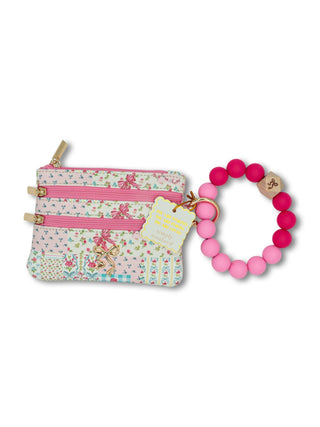 Beaded Bangle with Wallet - Boutique Bella BellaWristlet