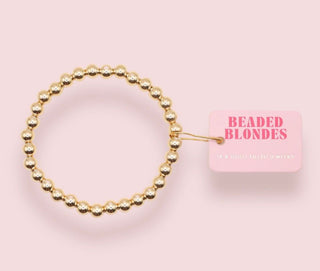 Beaded Blondies Gold Jewlery - Boutique Bella BellaJewlery