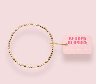 Beaded Blondies Gold Jewlery - Boutique Bella BellaJewlery