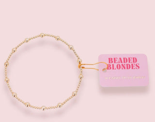 Beaded Blondies Gold Jewlery - Boutique Bella BellaJewlery