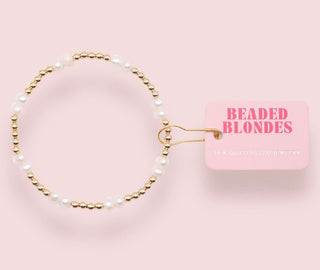 Beaded Blondies Gold Jewlery - Boutique Bella BellaJewlery