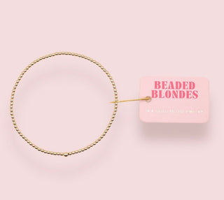 Beaded Blondies Gold Jewlery - Boutique Bella BellaJewlery