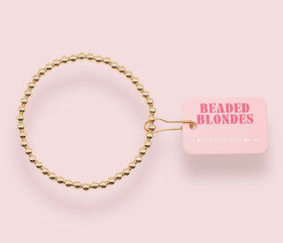 Beaded Blondies Gold Jewlery - Boutique Bella BellaJewlery