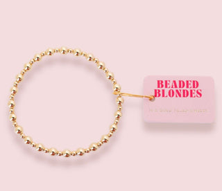 Beaded Blondies Gold Jewlery - Boutique Bella BellaJewlery