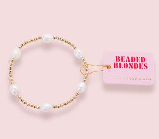 Beaded Blondies Gold Jewlery - Boutique Bella BellaJewlery