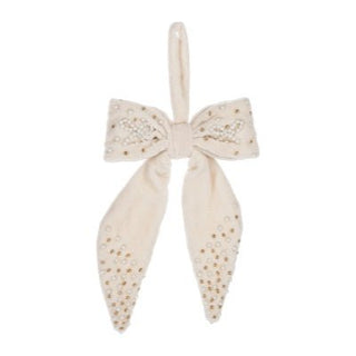 Beaded Bow Ornament, Velvet Ganz - Boutique Bella BellaChristmas Decor