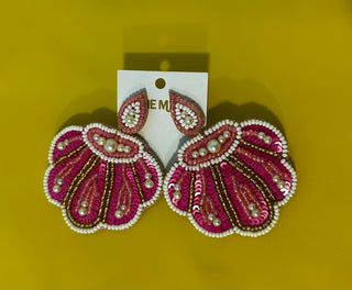 Beaded Earrings - Boutique Bella BellaBeaded Earrings