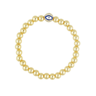 Beaded Evil Eye Bracelet - Boutique Bella BellaBracelet