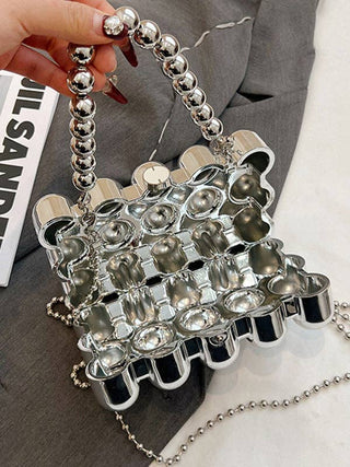 Beaded Geometric Shiny Crossbody Bags Handbags - Boutique Bella BellaPurse