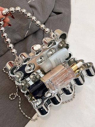 Beaded Geometric Shiny Crossbody Bags Handbags - Boutique Bella BellaPurse