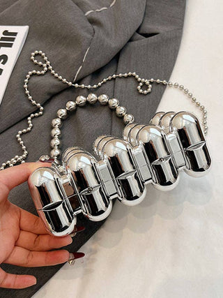 Beaded Geometric Shiny Crossbody Bags Handbags - Boutique Bella BellaPurse