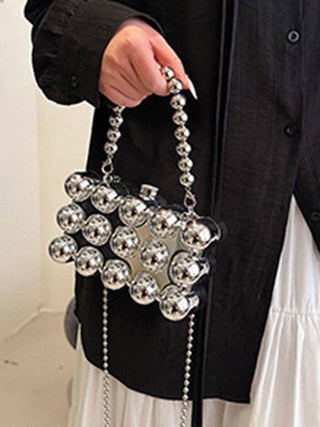 Beaded Geometric Shiny Crossbody Bags Handbags - Boutique Bella BellaPurse