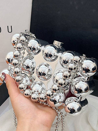 Beaded Geometric Shiny Crossbody Bags Handbags - Boutique Bella BellaPurse