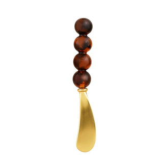 Beaded Tortoise Acrylic Spreader - Boutique Bella BellaUtensils