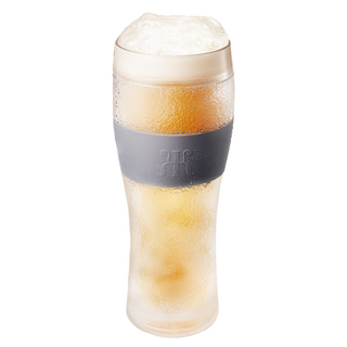 Unbreakable Double Wall Insulated Freezable Beer Glasses Single Large 12 Oz Reusable Pilsner Shatter
