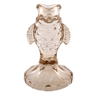 Beige Fish Taper Candleholder - Boutique Bella BellaCandle Holder