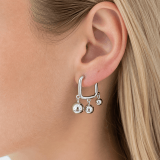 Bella Dangle Hoop - Boutique Bella Bella