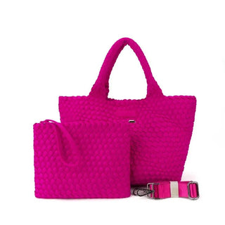 Berry Classic Woven Tote - Boutique Bella Bella