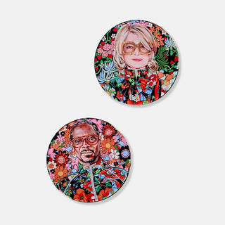 Best Buds Acrylic Drink Coaster - Boxed Set of 4 - Boutique Bella BellaCoasters