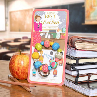 Best Teacher Wrist Keychain - Boutique Bella BellaKeychain