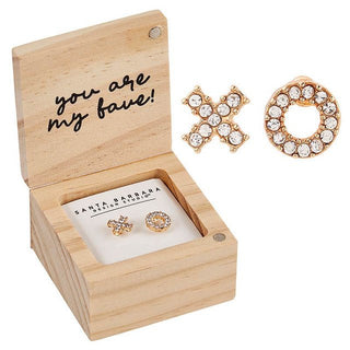 Besties XOXO Treasure Box Earrings - Boutique Bella BellaEarrings