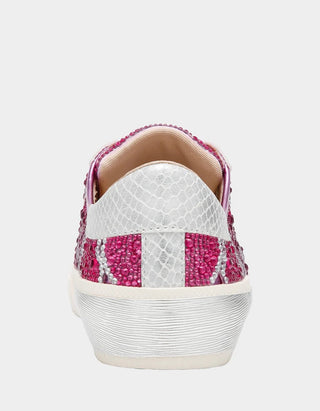 Betsey Johnson Bryel Pink Hearts Sneaker - Boutique Bella BellaShoes