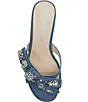 Betsey Johnson Denim Jemma Pearl Heel - Boutique Bella BellaShoes