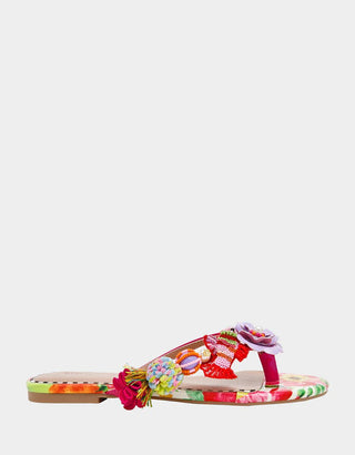Betsey Johnson Doloris Bright Multi - Boutique Bella BellaSandal