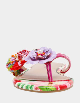 Betsey Johnson Doloris Bright Multi - Boutique Bella BellaSandal
