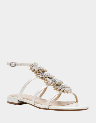 Betsey Johnson Joyce Ivory - Boutique Bella BellaSandals