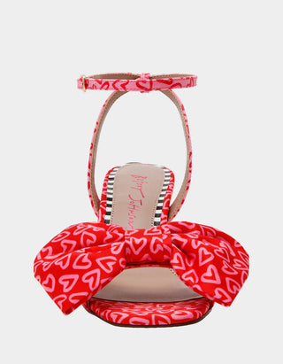Betsey Johnson Kendal Red Multi Heels - Boutique Bella BellaBetsey Johnson Shoe