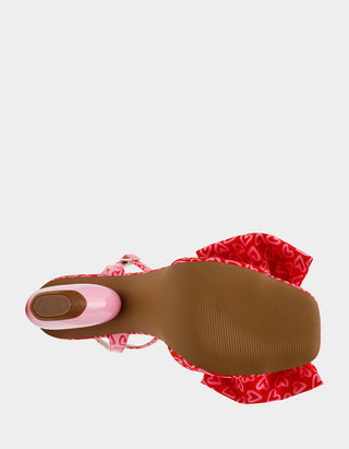 Betsey Johnson Kendal Red Multi Heels - Boutique Bella BellaBetsey Johnson Shoe