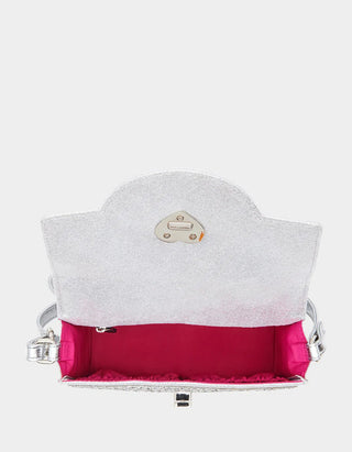 Betsey Johnson Kitsch Million Stars Phone Bag Silver - Boutique Bella BellaCrossbody