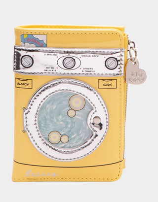 Betsey Johnson Kitsch Spin Me Bifold Wallet Yellow - Boutique Bella BellaWallet